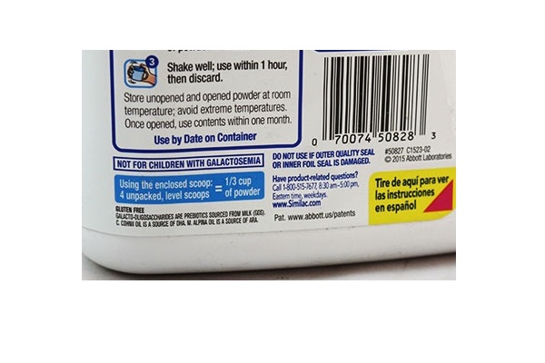Sữa Similac Go & Grow Non-GMO dành cho bé 12-24 tháng 624g của Mỹ