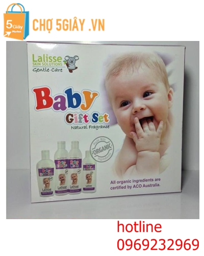 Set chăm sóc da cho Bé :Lalisse Gentle-Care Baby Gift Set