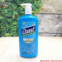 Phân phối sỉ Sữa Tắm Gội Coast Hair & Body Wash