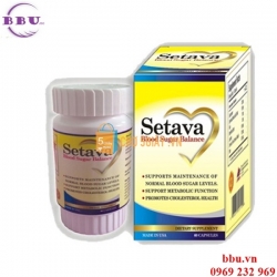 Setava lọ 60 viên hổ trợ điều trị bệnh tiểu đường