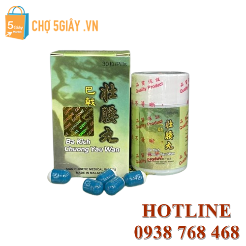 Ba Kich Chuong Yau Wan, một sản phẩm xuất xứ từ Hong Kong
