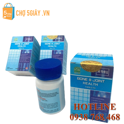 Bone Joint Health Tablets - Viên xương khớp Gout là một lựa chọn an toàn và tự nhiên cho sức khỏe của bạn