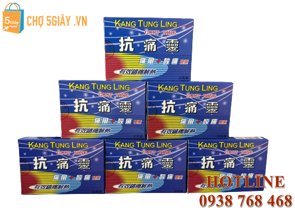 Kang Tung Ling Gout Ning - Trấn Thống Linh được chiết xuất từ các thành phần dược liệu tự nhiên