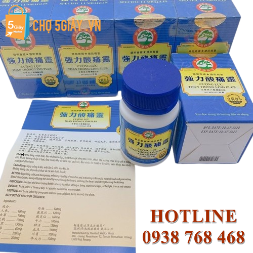 Cường Lực Toàn Thống Linh Plus Malaysia là một trong những sản phẩm điều trị xương khớp hiệu quả và đáng tin cậy trên thị trường