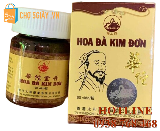 Hoa Đà Kim Đơn được điều chế với các thảo dược quý hiếm từ tự nhiên