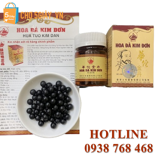 Khác với những loại thuốc giảm đau tức thời, Hoa Đà Kim Đơn tác động từ bên trong