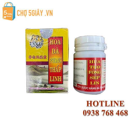 Hoa đà phong thấp linh cải thiện tình trạng đau nhức khớp