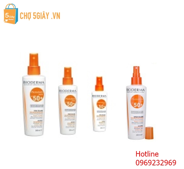 Xịt chống nắng Bioderma Photoderm Max SPF 50 200ml