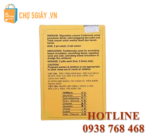 Long Mã Gia Tiêu Phong Hoặc Huyết Hoàng không chỉ là một sản phẩm hỗ trợ sức khỏe mà còn là một đối tác đáng tin cậy trong cuộc hành trình chăm sóc xương khớp và đau nhức