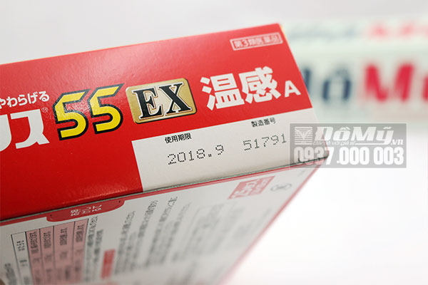 Miếng dán giảm đau Harikkusu 55EX 25 miếng của Nhật