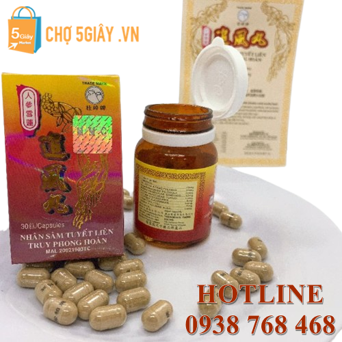 Nhân Sâm Tuyết Liên Truy Phong Hoàn còn hỗ trợ thư giãn cơ bắp