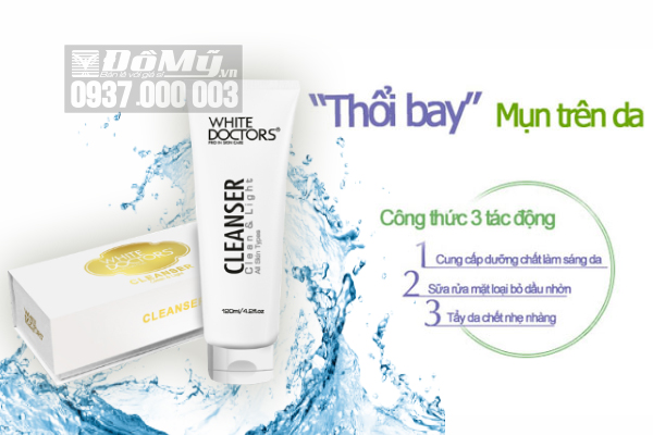 Sữa rửa mặt white doctors Cleanser 120ml