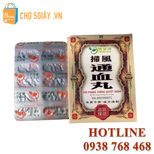 ản phẩm Tảo Phong Thông Huyết Hoàn hỗ trợ cải thiện tuần hoàn máu