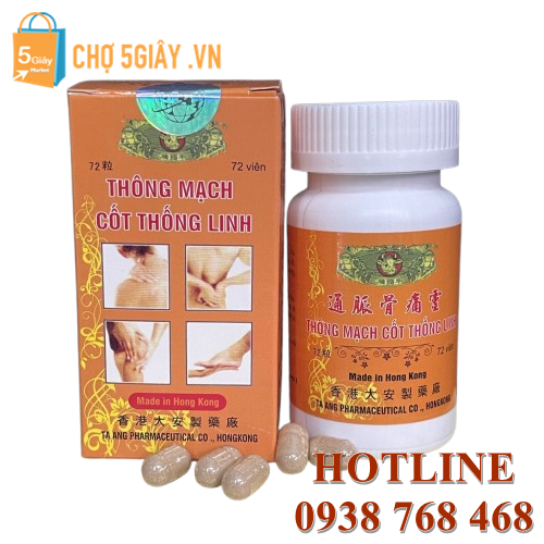 Thông Mạch Cốt Thống Linh chứa các thành phần thảo dược thiên nhiên