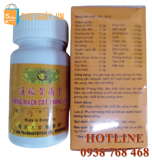 Việc dùng Thông Mạch Cốt Thống Linh mỗi ngày giúp giảm các triệu chứng sưng tấy, viêm nhiễm 