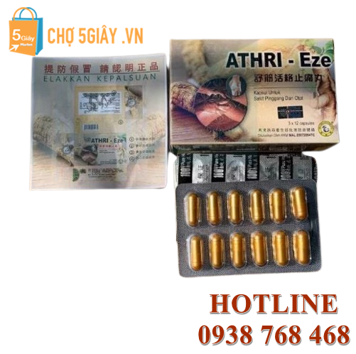 Thư Gân Hoạt Lạc Chỉ Thống Hoàn - Athri-Eze cải thiện tốt tình hình xương khớp cho bạn, giảm đau hiệu quả và an toàn