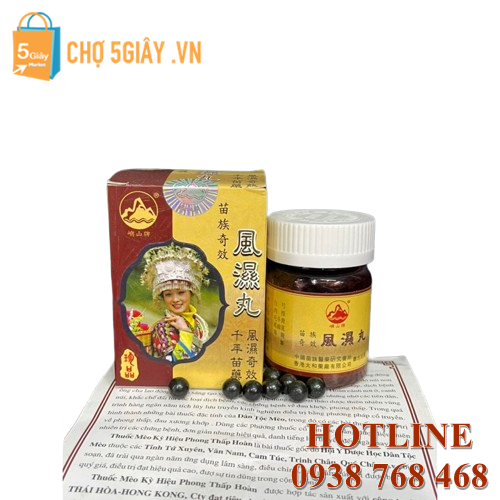 Thuốc Mèo Kỳ Hiệu Phong Thấp Hoàn được chế tạo từ các dược liệu thiên nhiên