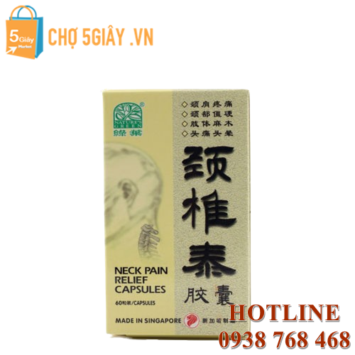 Viên Vai Cổ Gáy - Neck Pain Relief Capsules Singapore