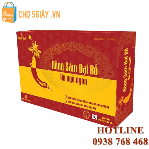 Hồng Sâm Đại Bổ là một giải pháp tự nhiên và hiệu quả để bổ sung dinh dưỡng và hỗ trợ giấc ngủ. 