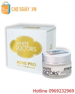Kem siêu trị mụn, thâm mụn, sẹo mụn White Doctors Kem siêu trị mụn, thâm mụn, sẹo mụn White Doctors