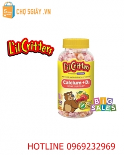 L'il Critters® Calcium Gummy Bears 200 viên hàng nhập Mỹ L'il Critters® Calcium Gummy Bears 200 viên hàng nhập Mỹ