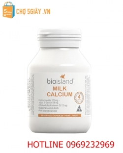 Viên uống bổ sung Canxi cho bé Bioisland Milk Calcium 90 viên của Úc Viên uống bổ sung Canxi cho bé Bioisland Milk Calcium 90 viên của Úc