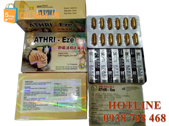 Super Athri-Eze Plus - Thư Gân Hoạt Lạc Phong Thấp Hoàn là một sản phẩm mới mẻ trên thị trường thuốc xương khớp,