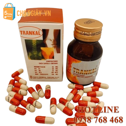 Thuốc Trankal là một sản phẩm điều trị xương khớp được sản xuất tại Thái Lan
