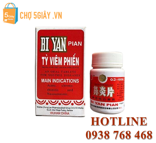 Bi Yan Pian - Tỳ Viêm Phiến là một phương thuốc với công dụng tuyệt vời, giúp bạn loại bỏ hoàn toàn các triệu chứng của viêm mũi