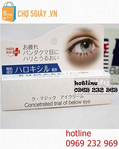 Kem trị thâm quầng và xóa tan bọng mắt Kumargic Eye cream của Nhật Bản