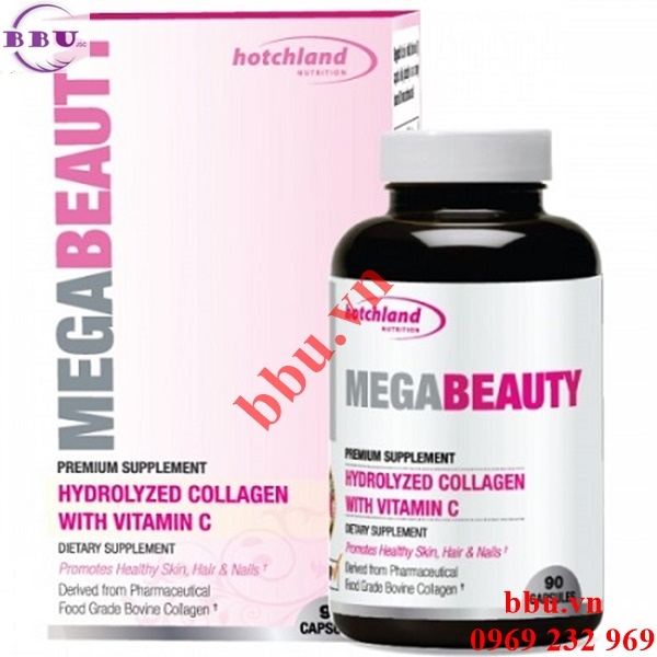 MegaBeauty Collagen và Vitamin C chống lão hóa làm da căng mịn