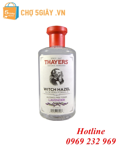 Nước hoa hồng Thayers Witch Hazel Aloe Vera Formula Alcohol Free Toner 355ml của Mỹ