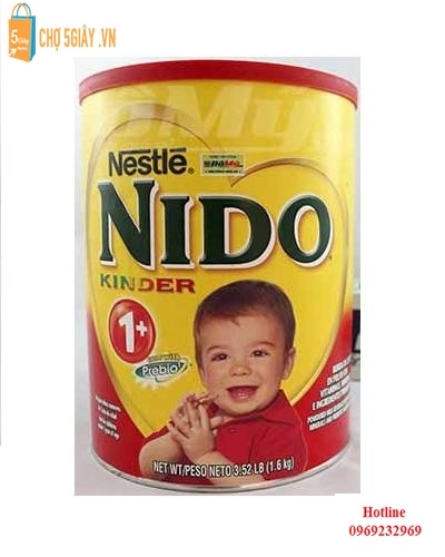 Sữa Nido Kinder 1+ chống táo bón của Mỹ