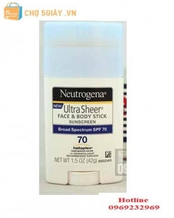 Kem chống nắng dạng lăn Neutrogena Ultra Sheer Face & Body của Mỹ