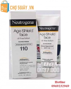 Kem chống nắng Neutrogena Age Shield Face Oil- Free SPF 110- 88ml của Mỹ