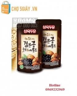 Nước uống tổng hợp từ 3 loại quả óc chó, hạt nhân và đậu đen 20 gói của Hàn Quốc