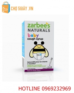 Siro trị ho Zarbee’s Naturals Baby Cough Syrup 59ml của Mỹ